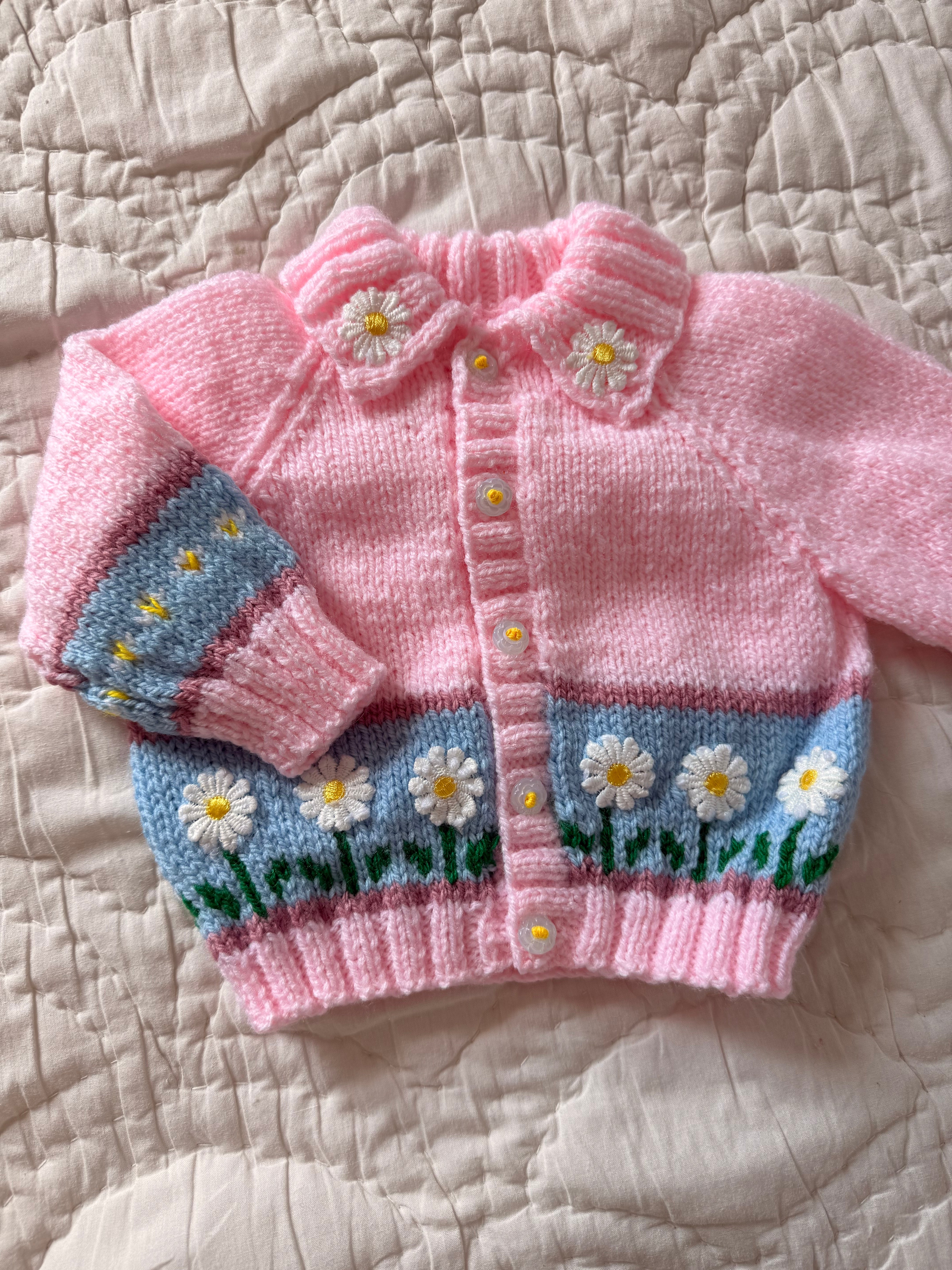 3-6 months | hand knit