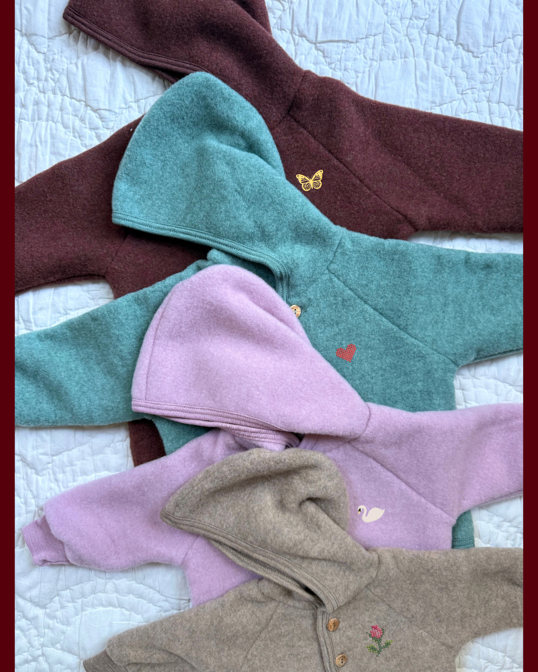 ENGEL x TLWS  merino wool jacket - mini embroidery