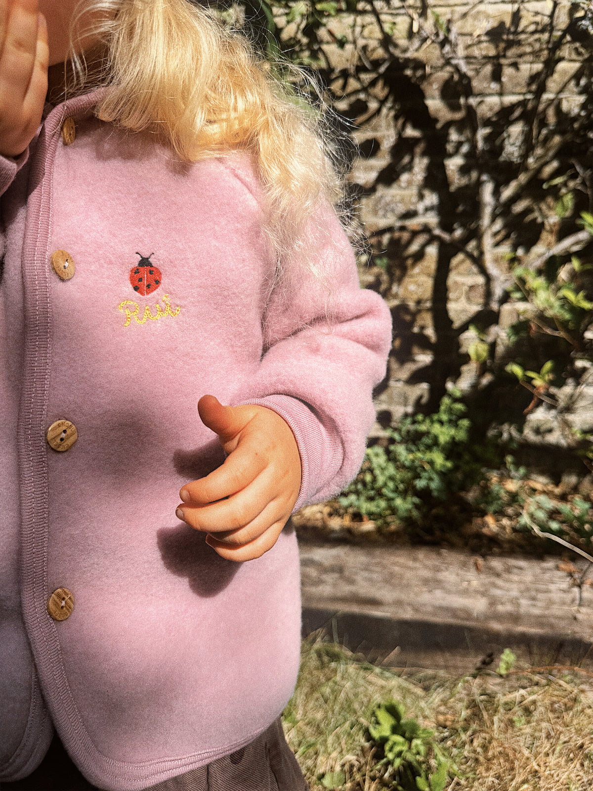 ENGEL x TLWS  merino wool jacket - mini embroidery