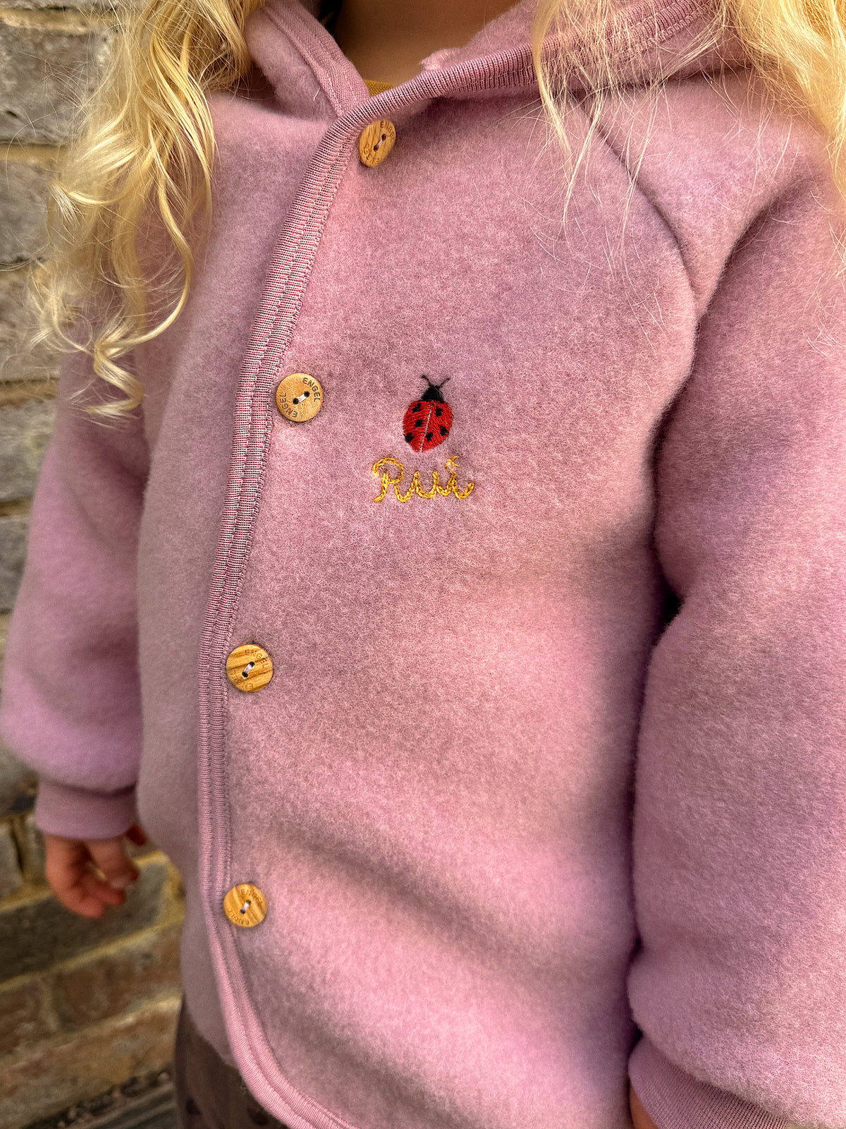 ENGEL x TLWS  merino wool jacket - mini embroidery
