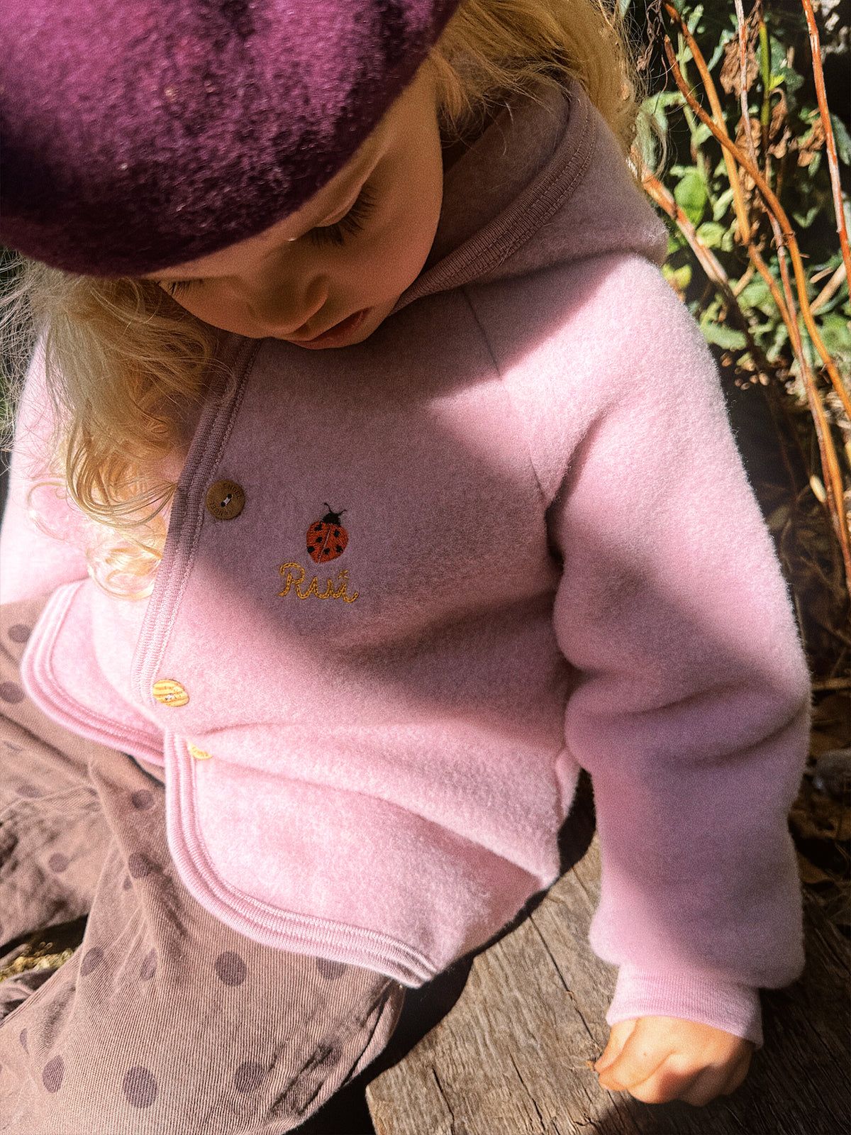 ENGEL x TLWS  merino wool jacket - mini embroidery