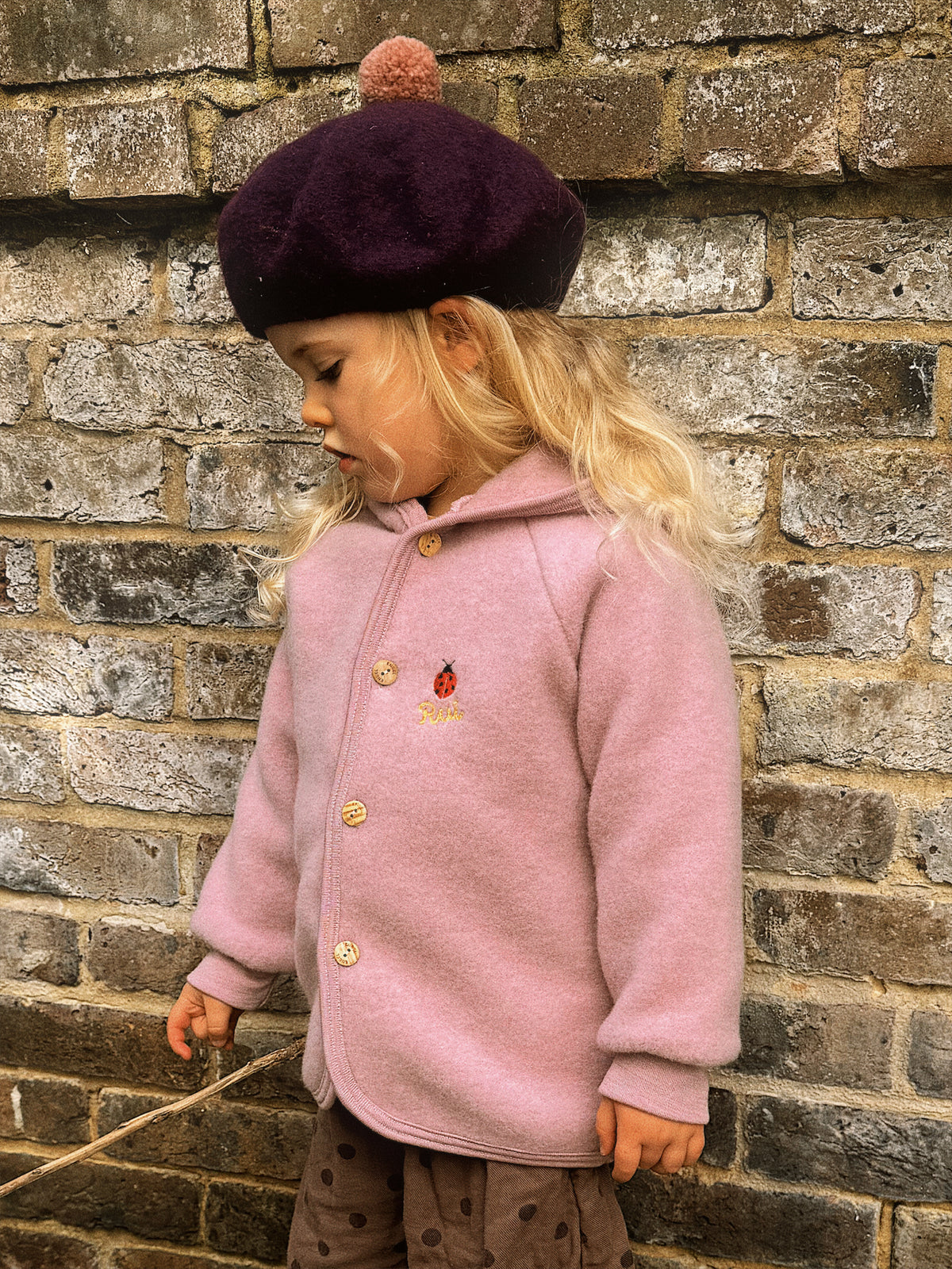 ENGEL x TLWS  merino wool jacket - mini embroidery