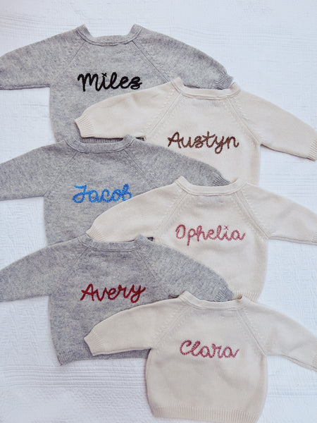 Rosie Sugden Cashmere Cardigans | 3-6 months